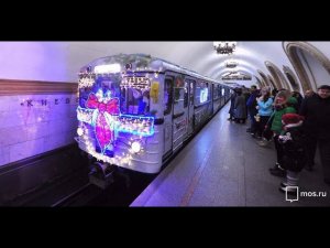 Новогодний стрим в метро. Поздравляю всех с наступающим Новым 2024 годом!