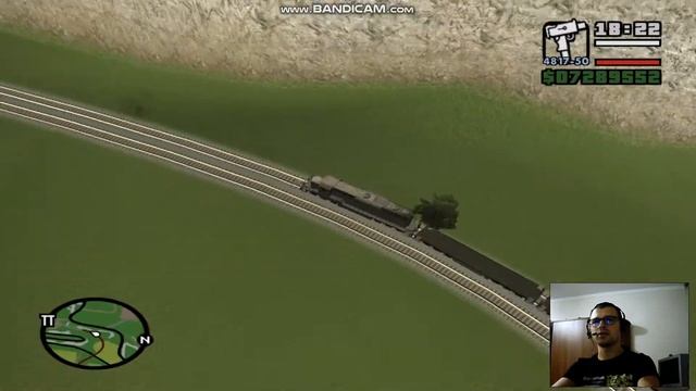 как угнать поезд в GTA San Andreas #15 смотреть онлайн