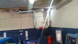 малярка в гараже своими руками!!! Приточка с подогревом и вытяжка! часть 2