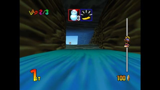 Snowboard Kids 2 Expert Mode Turtle Island Itemless Run смотреть онлайн