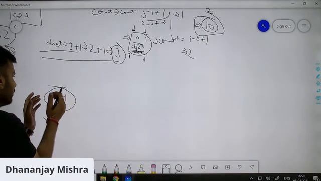 Count of substrings with exactly K distinct characters | Recently asked in DE Shaw смотреть онлайн