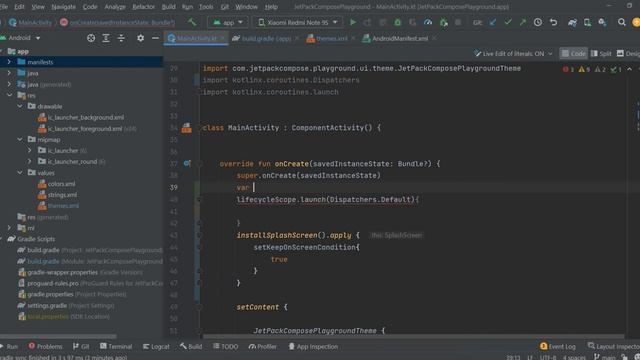 Splash Screen API | Android Jetpack Compose #18 смотреть онлайн