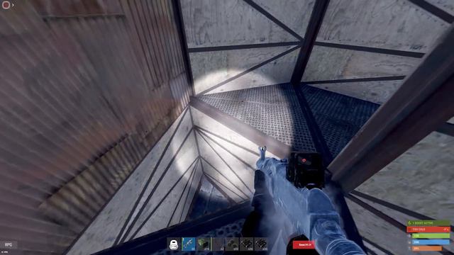 АНТИРЕЙД ЛЕТАЮЩЕГО ОСТРОВА на ? 000 000 СЕРЫ в РАСТ / RUST