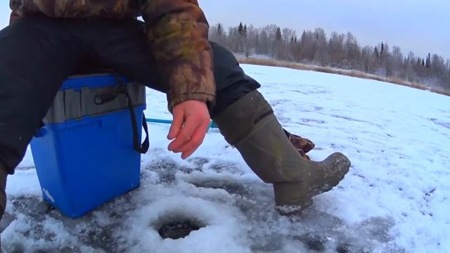 Пинежский район Заозерье 2016, зимняя рыбалка смотреть онлайн