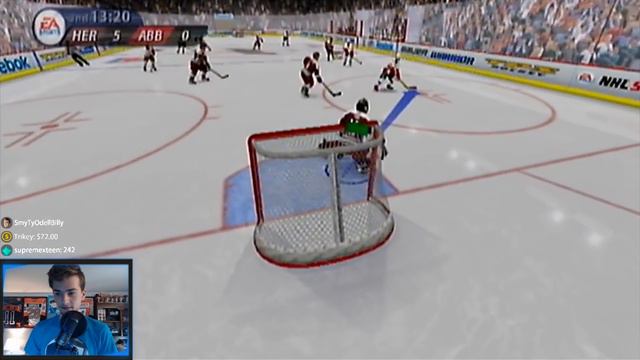 NHL Slapshot (Wii) | Peewee to Pro (Goalie Career) | EP17 | BRINGING BACK THE TENDY! смотреть онлайн