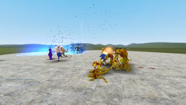NEW SONIX.EXE VS ALL SLENDYTUBBIES 3 NPCs in Garry's Mod Fight смотреть онлайн