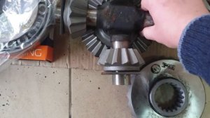 Мост Т-150. Часть 3. Главная пара. Хвостовик, венец, дифференциал, подшипники.