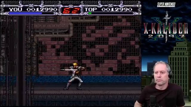X-Kaliber 2097 [SNES] Gameplay até zerar! смотреть онлайн