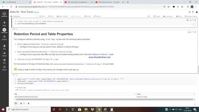 Spark Delta Time Travel to View an Older Snapshot of Data смотреть онлайн