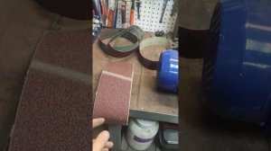 лента для гриндера Удачный с выгодой и без склеивания##своимируками #холоднаяковка #сварка #