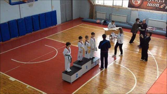 Taekwondo WTF Награждение TKD Рязань 02032014