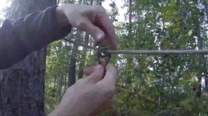 Как НАТЯНУТЬ ВЕРЕВКУ. Схватывающий узел Пруссика. ПРУСИК держит веревку на веревке.