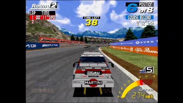 Sega Touring Car Championship - Real MODEL 2 C-CRX - AlfaRomeo смотреть онлайн
