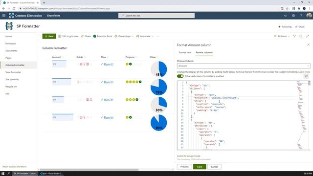 SP Formatter extension demo смотреть онлайн