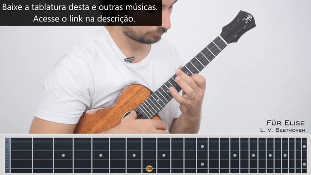 Fur Elise (Beethoven) - Solo No Ukulele (com TAB )