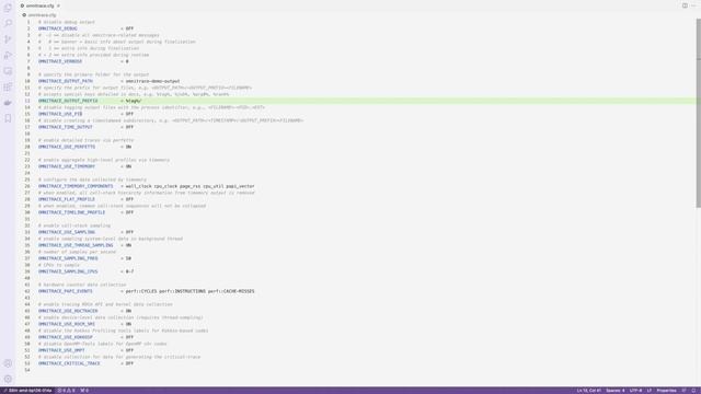 omnitrace-avail: Writing an omnitrace configuration file (v1.0.0) смотреть онлайн