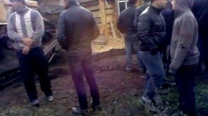 Снос цыганских домов в Топках