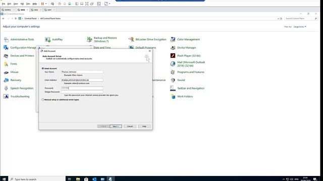 How to Setup Outlook 2016/2019 Email account | How to configure outlook account |Setup email accoun смотреть онлайн