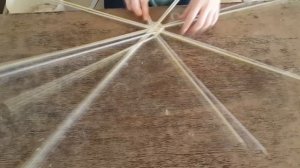 Как плести круглое дно? Корзина с нуля. Часть - 1