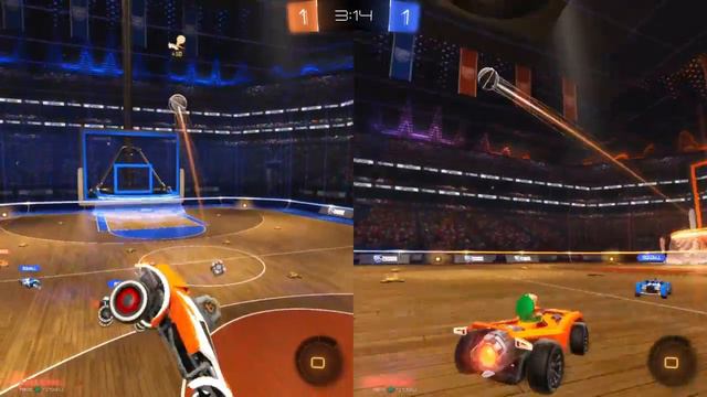 Rocket League Basketball- Amazing Goal смотреть онлайн