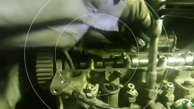 Затяжка головки блока цилиндров в Рено Сценик 1.5 dci 2008 год смотреть онлайн