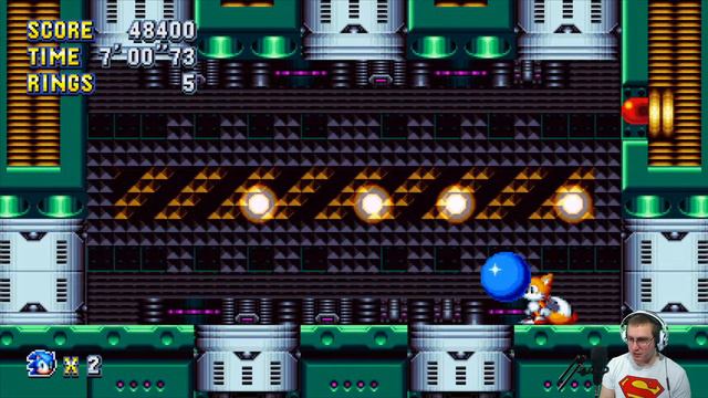 SONIC MANIA (СОНИК МАНИЯ) ПОЛНОЕ ПРОХОЖДЕНИЕ!!ЧАСТЬ 9-ЭТАП: METALLIC MADNESS!!! смотреть онлайн