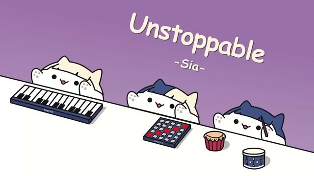 Sia - Unstoppable (cover by Bongo Cat) ? смотреть онлайн