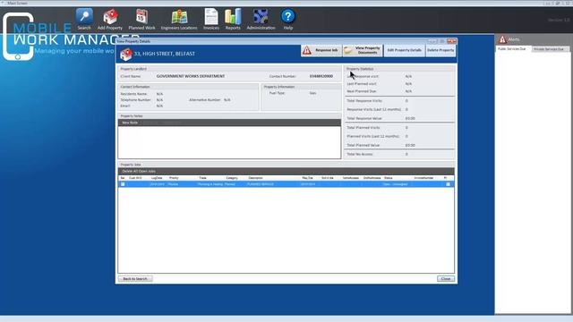 Mobile Work Manager Managing Clients, Properties and Engineers смотреть онлайн