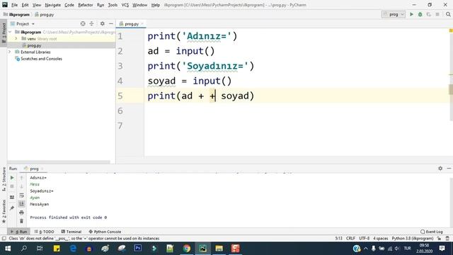 Python Öğreniyorum 2 – Veri girişi çıkışı (Soru çözümlü) смотреть онлайн