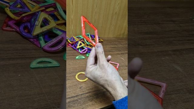 Виды магнитных деталей магнитного конструктора типа магформерс смотреть онлайн