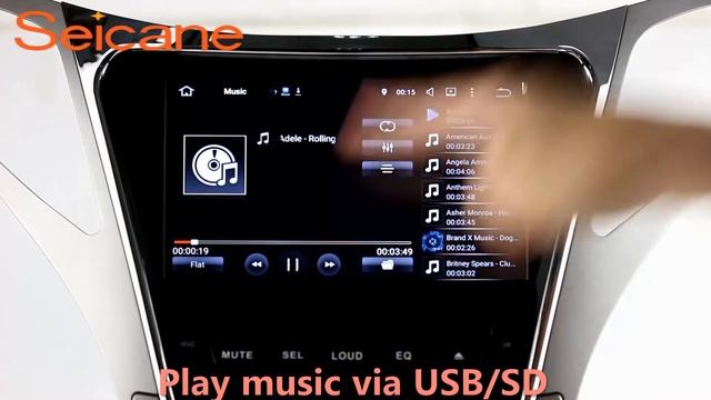 Android 5.1.1 2011-2014 Hyundai Grandeur dvd gps head unit with radio OBD2 DVR смотреть онлайн