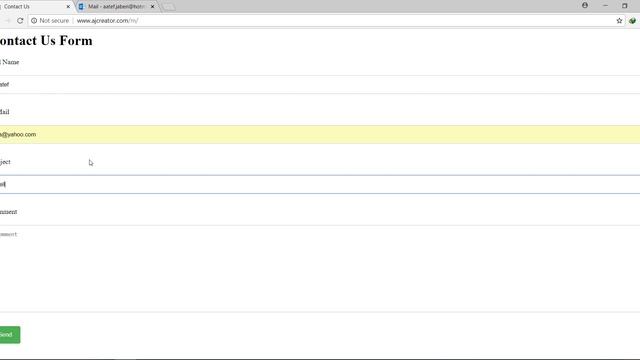 PHP Project Send E Mail Preview смотреть онлайн