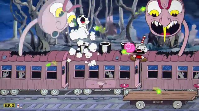 Cuphead Босс - Phantom Express (сложность Regular , первое прохождение игры) смотреть онлайн
