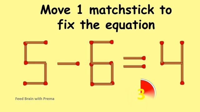 1+1=11 correct this incorrect equation | Match stick puzzle #129 | Puzzles with Answer смотреть онлайн