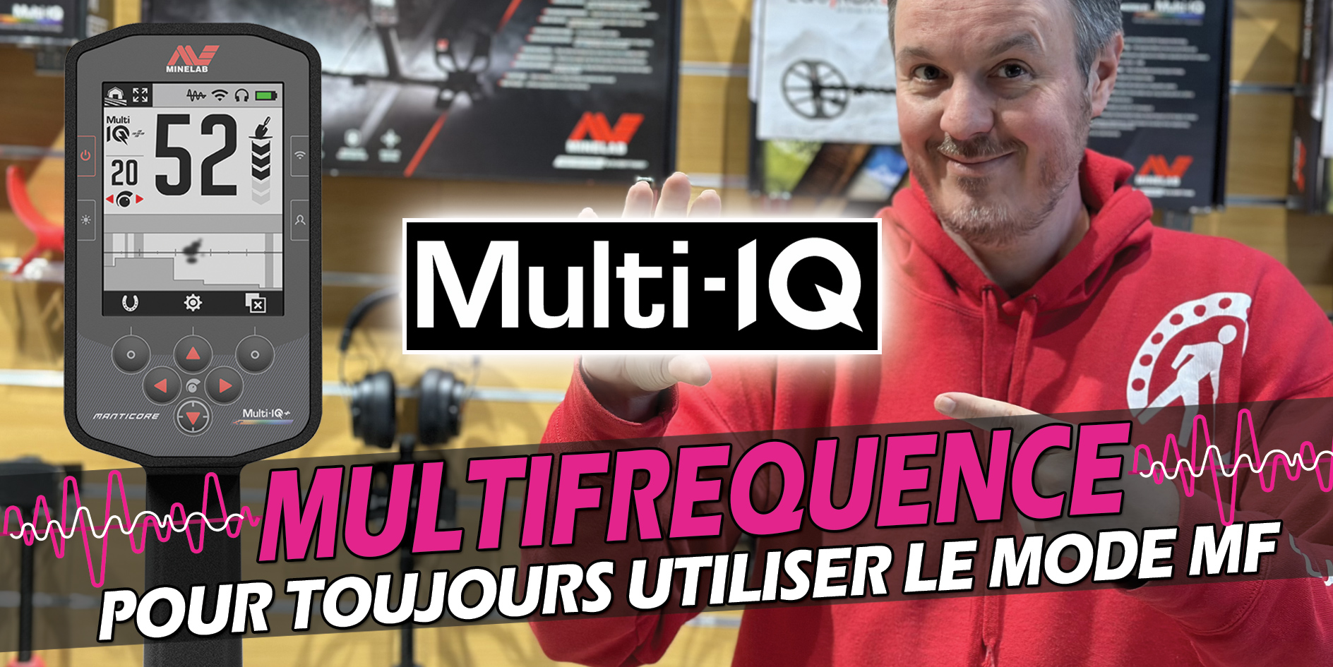Mode Multifrequence sur un Minelab MANTICORE (video non censurée avec les bêtises de TAP) смотреть онлайн