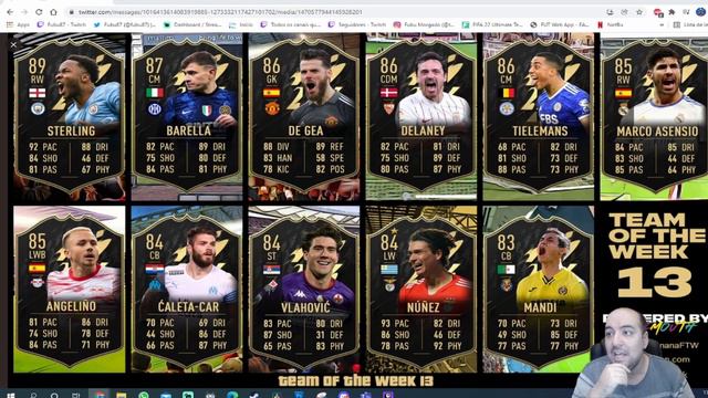 Totw 13 prediction. Fifa 22 смотреть онлайн