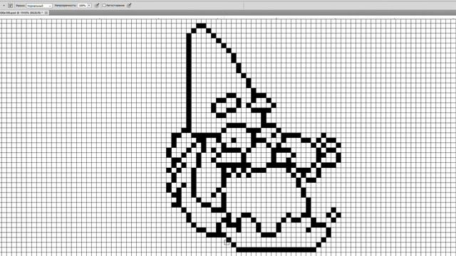 Рисуем Гнома из Гравити Фолз По Клеточкам #pixelart | GRAVITY FALLS смотреть онлайн