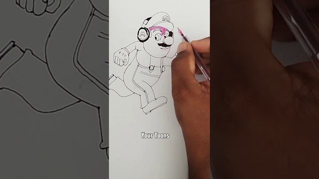 Super Mario - Drawing by Your Toons смотреть онлайн