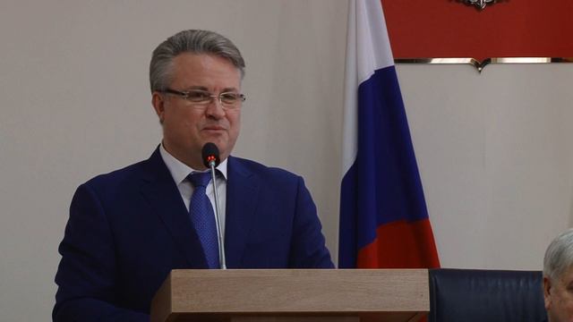 Вадим Кстенин вступил в должность главы города Воронежа смотреть онлайн