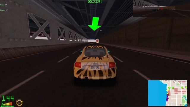 Midtown Madness 2 - Rush Hour - New York City + Race Mod Checkpoint[Amateur] смотреть онлайн