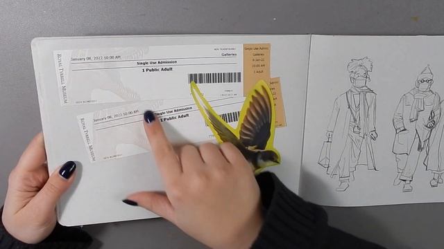 Sketchbook Tour 32 // Flip-through 2021-2022 // Mixed Media Sketchbook