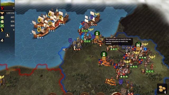 European War 7 (EW7): Siege of Calais, XIII Hundred Years' War I #3 смотреть онлайн
