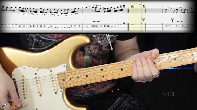 As I Lay Dying - Defender SOLO 1&2 (Tutorial/Slowed Down/Tabs) смотреть онлайн