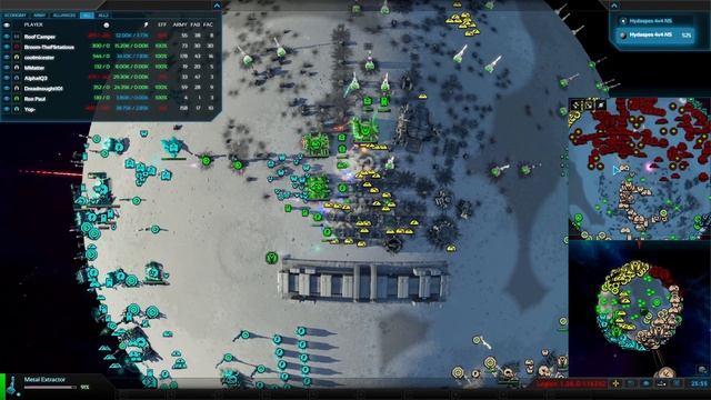 Crazy 4v4 | Tactics and Turtles | Planetary Annihilation 622 смотреть онлайн