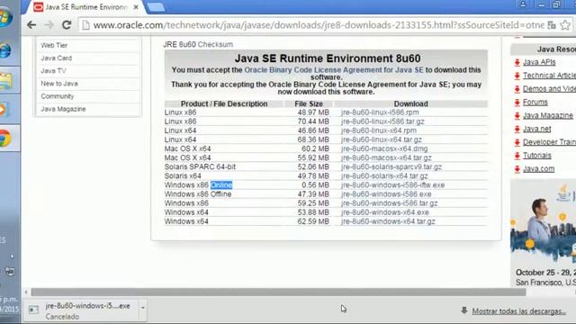 Curso Java | Como Descargar e Instalar JAVA JRE y JDK en Windows [VERSION_2015] смотреть онлайн
