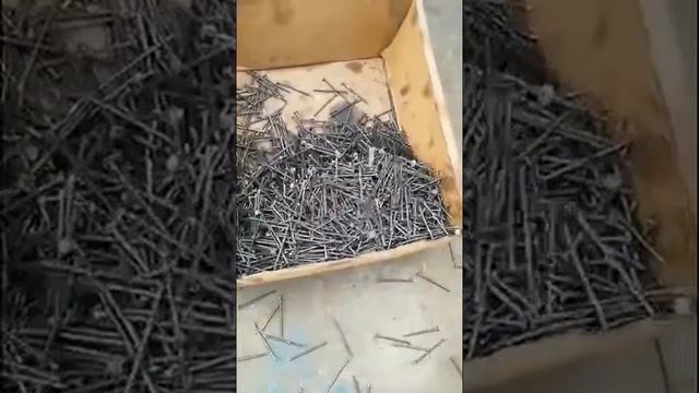 Станок для гвоздей. Скоростное изготовление гвоздей смотреть онлайн