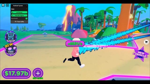 [FREE ITEMS] Festival Tycoon Script • Infinite Money • Auto Build • Find Engine [Roblox Event] 2023 смотреть онлайн