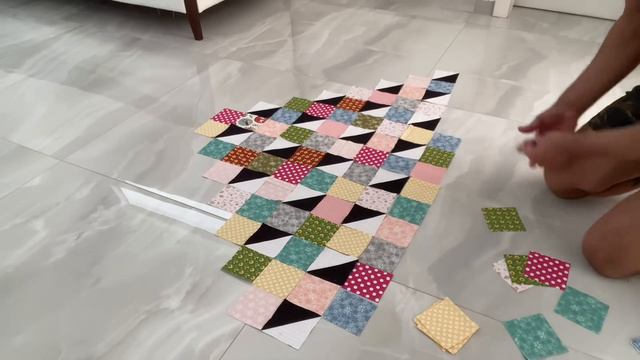 Reaproveitado pequenos retalhos para fazer esse lindo tapete de retalhos. #diy смотреть онлайн