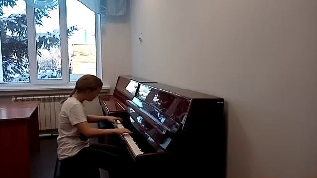 Массарова Софья, 13 лет, Р. Шуман- Дед Мороз. смотреть онлайн