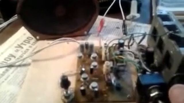 Громкоговорящий ППП на германиевых транзисторах Loud-speaking RFP on germanium transistors смотреть онлайн